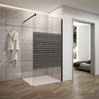 PARAV DUS WALK-IN BLACK E6A-7EB BLACK LINES 800/1900
